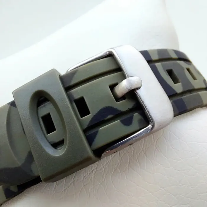 Чоловічий водостійкий спортивний тактичний годинник Skmei Kids KamoGreen - зображення 5