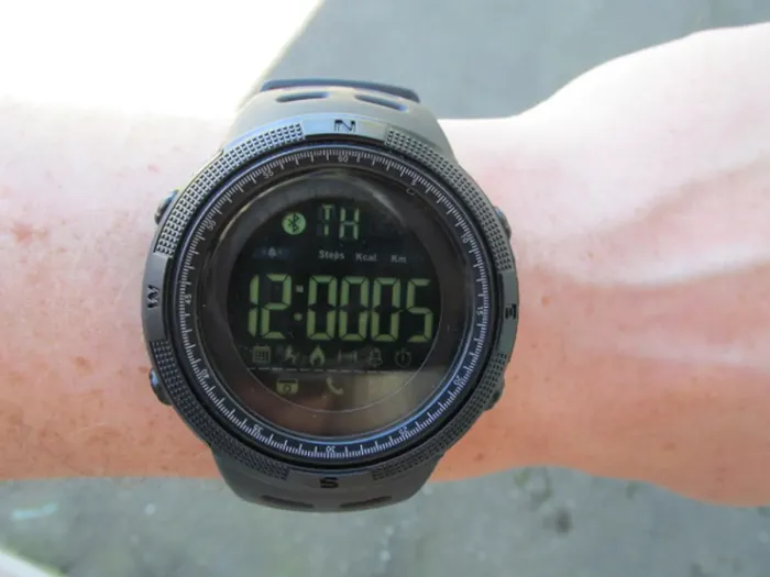 Розумний смарт годинник Smart Skmei Clever 1250 Black - зображення 9