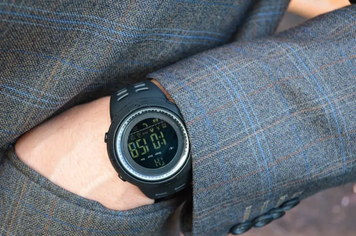 Розумний смарт годинник Smart Skmei Clever 1250 Black - зображення 11