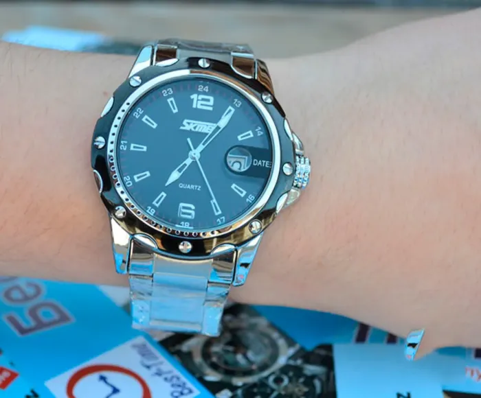 Чоловічий годинник Skmei Robby Steel 0992S - зображення 5