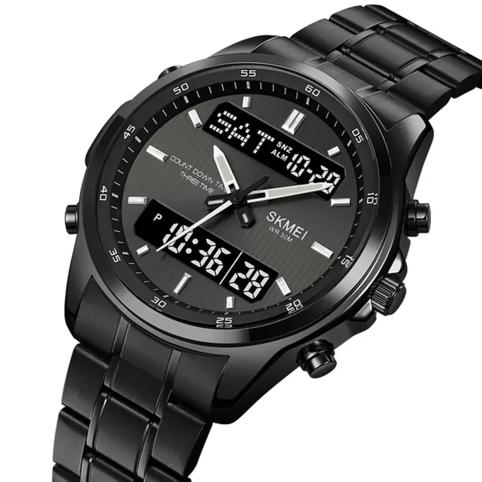 Чоловічий спортивний водостійкий тактичний годинник Skmei Columb - зображення 1