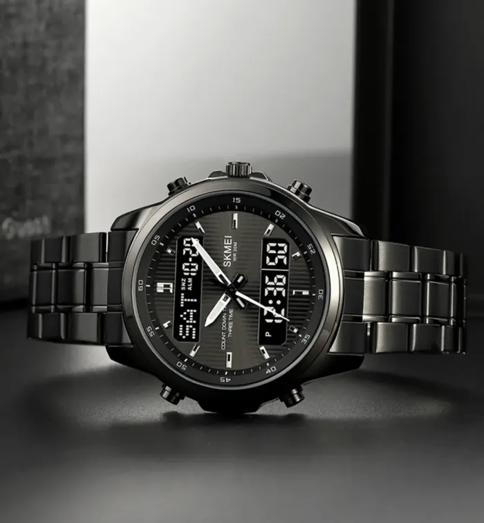 Чоловічий спортивний водостійкий тактичний годинник Skmei Columb - зображення 3