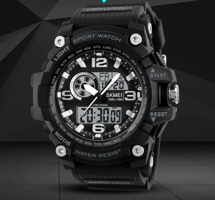 Чоловічі годинники Skmei Disel Black - зображення 4