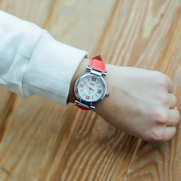 Жіночий годинник Skmei Elegant Red 9075R - зображення 8