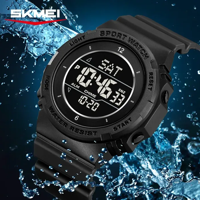 Чоловічий спортивний водостійкий тактичний годинник Skmei Evolution - зображення 2