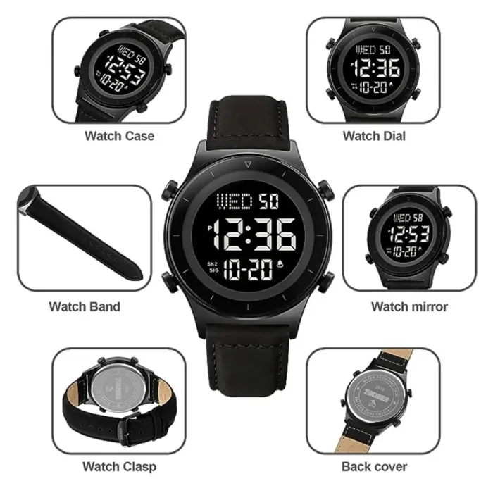 Чоловічий спортивний водостійкий тактичний годинник Skmei Forever - зображення 5