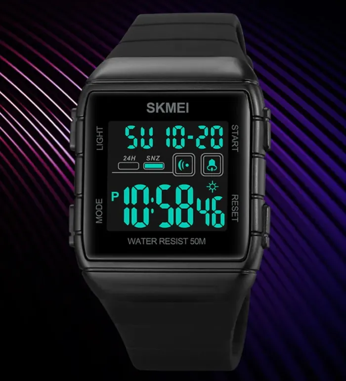 Чоловічий водостійкий спортивний тактичний годинник Skmei Hakaton Pro - зображення 5