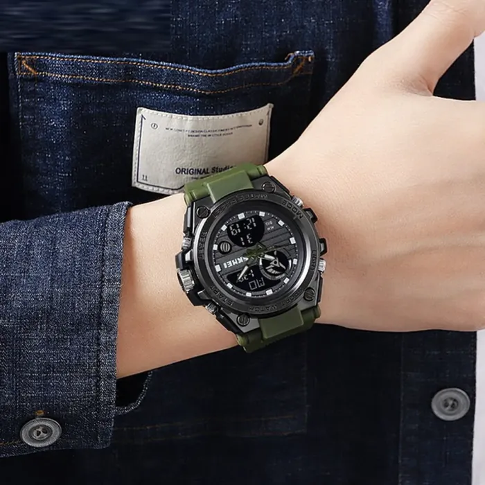 Чоловічий спортивний тактичний годинник Skmei Hakaton - зображення 4