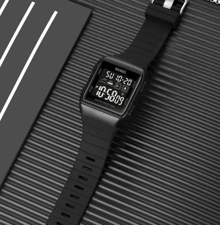 Чоловічий водостійкий спортивний тактичний годинник Skmei Hakaton Pro - зображення 8