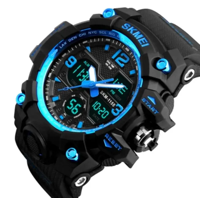 Чоловічий годинник Skmei Hamlet Blue 1155B - зображення 2