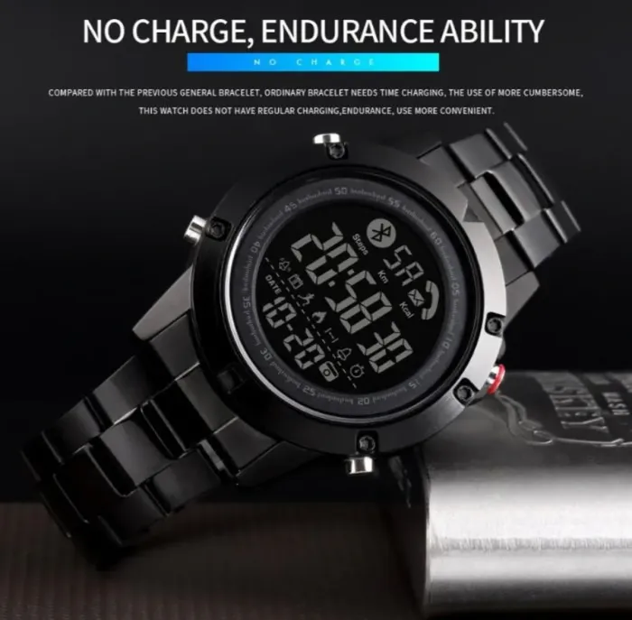 Смарт годинники Smart Skmei Ideal Sport Black - зображення 6