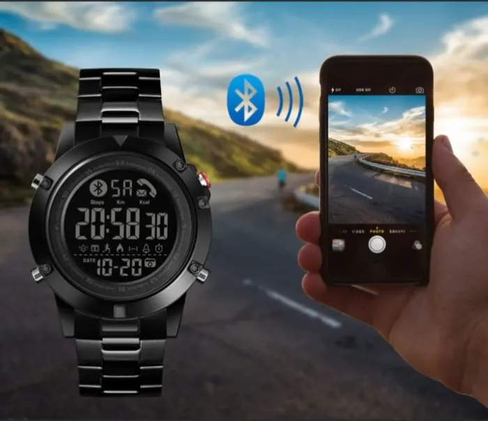 Смарт годинники Smart Skmei Ideal Sport Black - зображення 8