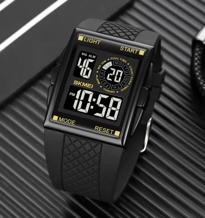 Чоловічий спортивний тактичний годинник Skmei Jump - зображення 3