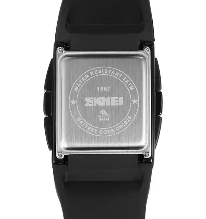 Чоловічий спортивний тактичний годинник Skmei Jump Silver - зображення 5