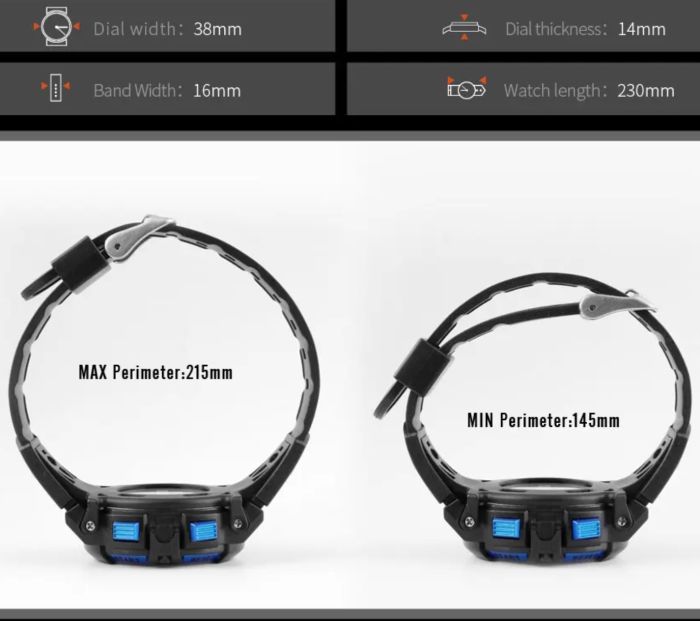 Дитячі годинники Skmei Kids DarkBlue - зображення 6