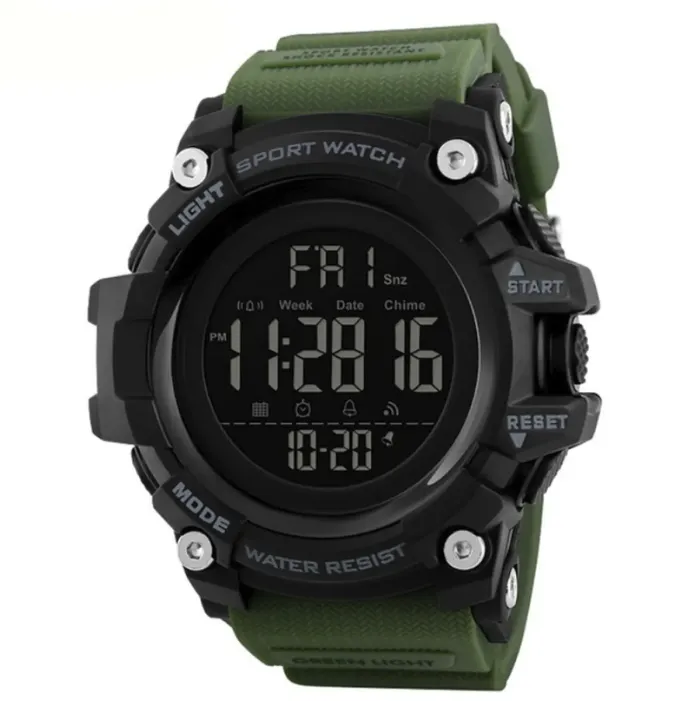 Чоловічий водостійкий спортивний тактичний годинник Skmei Leopard - зображення 2