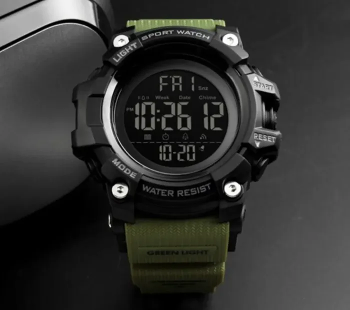 Чоловічий водостійкий спортивний тактичний годинник Skmei Leopard - зображення 4