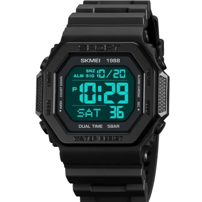 Чоловічий водостійкий спортивний тактичний годинник Skmei Navi - зображення 2
