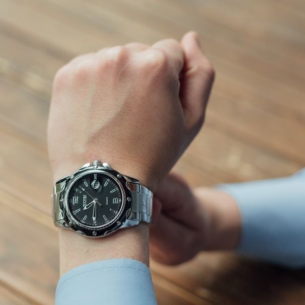 Чоловічий спортивний годинник Skmei Robby Elastic Black, 2 ремінці - зображення 5