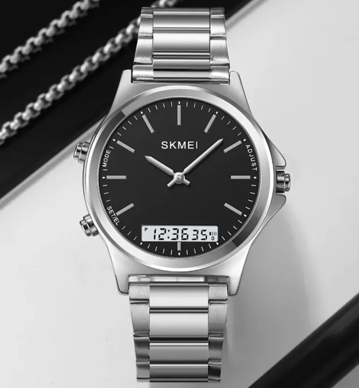 Чоловічий водостійкий спортивний тактичний годинник Skmei Start - зображення 4