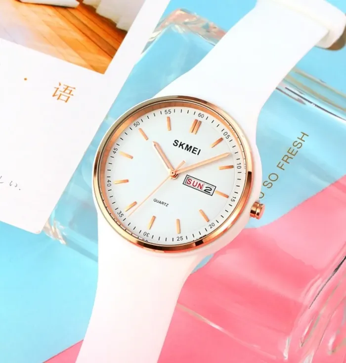 Жіночі годинники Skmei Vivo White - зображення 2