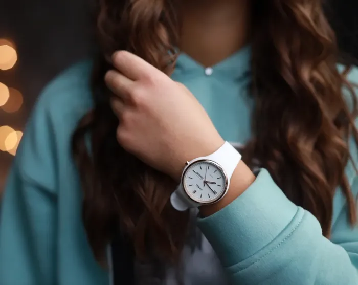 Жіночі годинники Skmei Vivo White - зображення 4