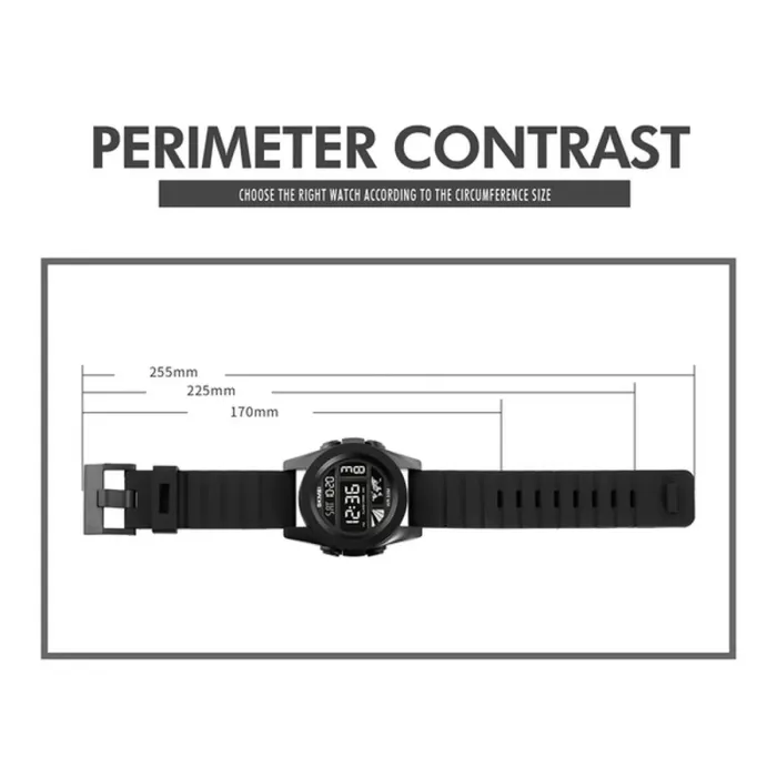 Чоловічий спортивний водостійкий тактичний годинник Skmei World - зображення 10