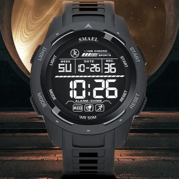 Чоловічий спортивний тактичний годинник Smael Brutto Pro - зображення 4