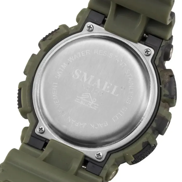 Чоловічий водостійкий спортивний тактичний годинник Smael Force - зображення 8
