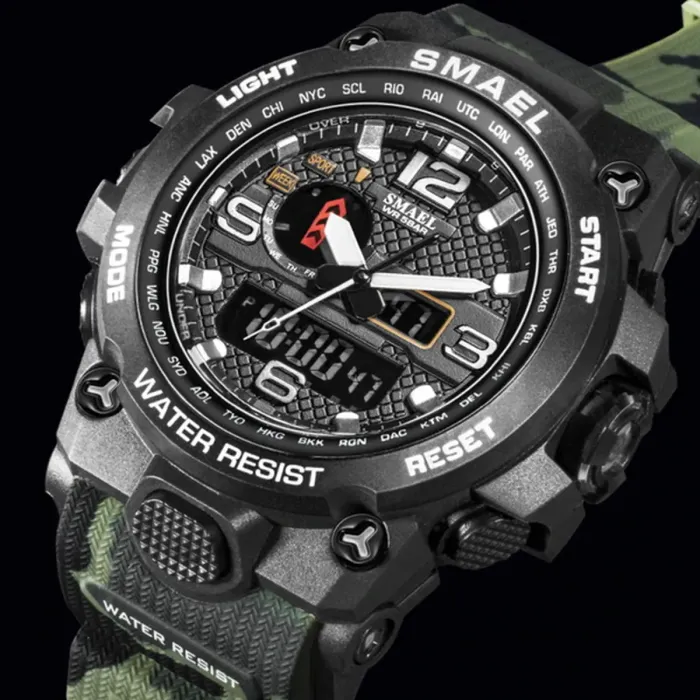 Чоловічі годинники Smael Tank - зображення 1