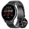 Розумний смарт годинник Smart Classic Steel Black, 2 ремінці