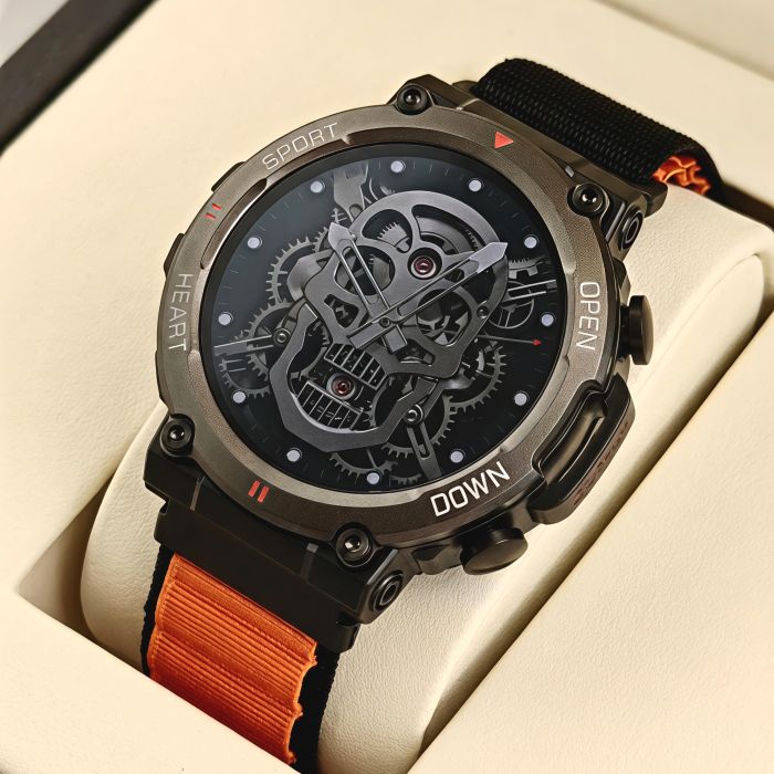 Розумний смарт годинник Smart Storm Cyber Orange, 2 ремінці - зображення 1