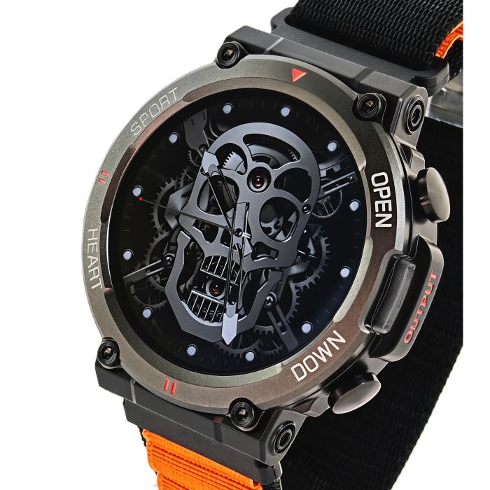 Розумний смарт годинник Smart Storm Cyber Orange, 2 ремінці - зображення 2