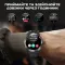 Розумний смарт годинник Smart Advanture Steel Black з компасом, 2 ремінці