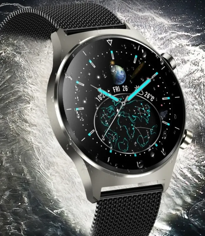 Смарт годинники Smart AirSport Black - зображення 3