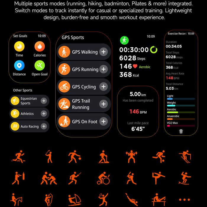 Розумний смарт годинник Smart Bavaro Nano Rubber, 2 ремінці - зображення 10