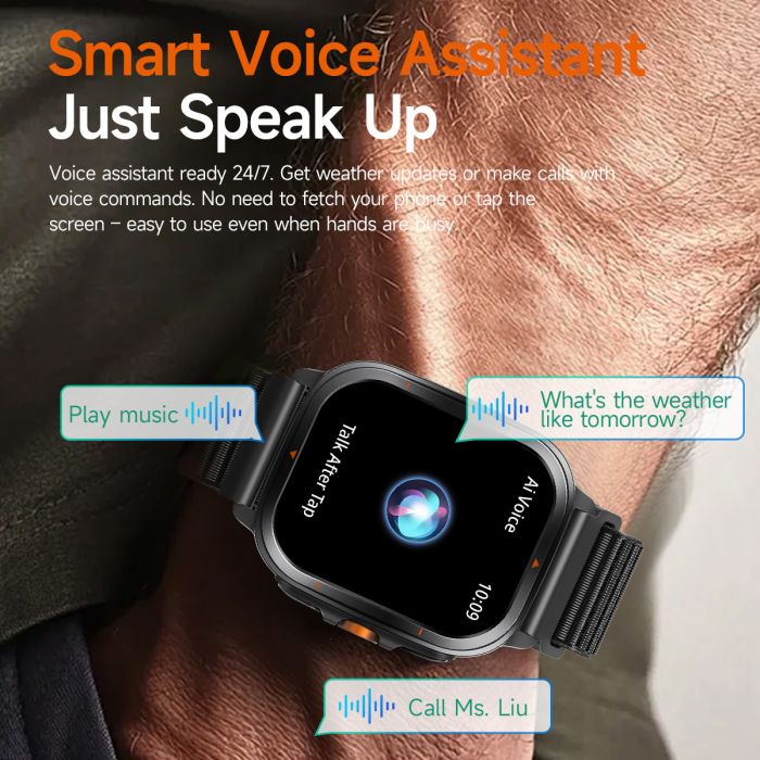 Розумний смарт годинник Smart Bavaro Nano Rubber, 2 ремінці - зображення 11