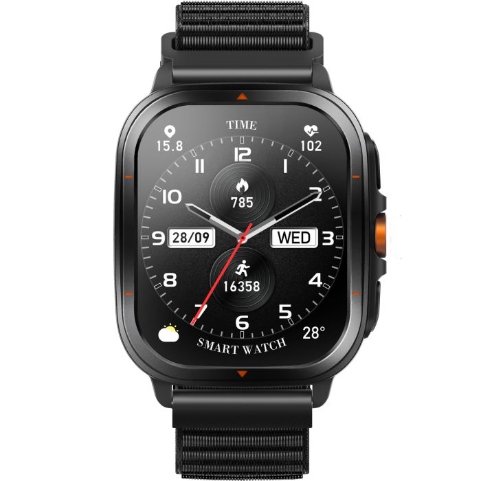 Розумний смарт годинник Smart Bavaro Nano Nylon, 2 ремінці - зображення 2