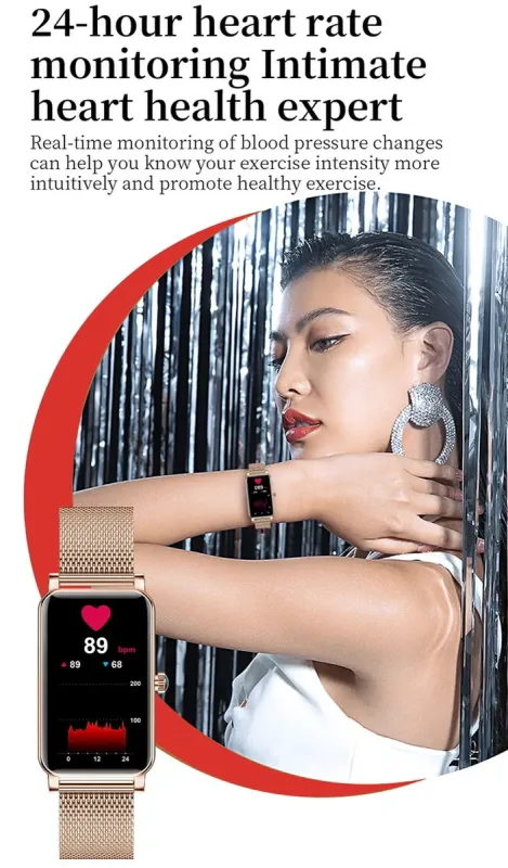 Розумний смарт годинник Smart Braclet Gold - зображення 12