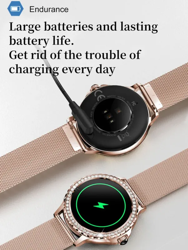 Розумний смарт годинник Smart Brilliant Silver - зображення 10