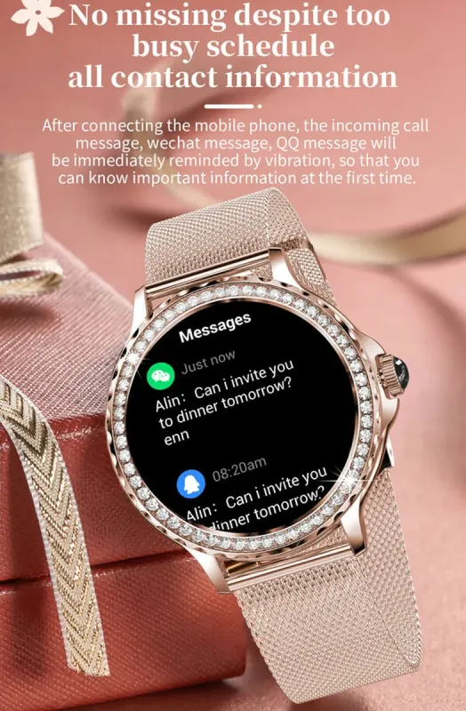 Розумний смарт годинник Smart Brilliant Silver - зображення 11