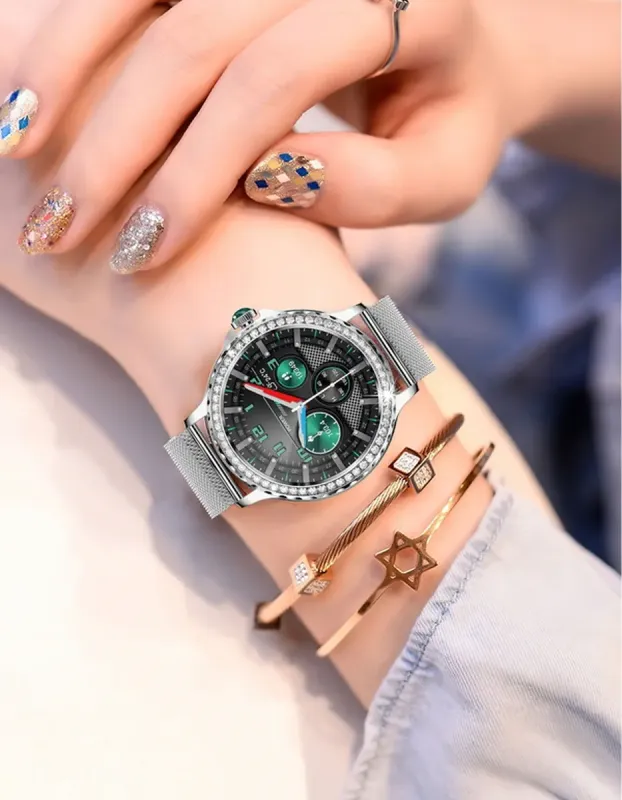 Розумний смарт годинник Smart Brilliant Silver - зображення 4