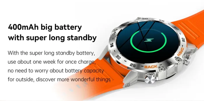 Розумний смарт годинник Smart Delta K52 Silver водостійкі - зображення 8