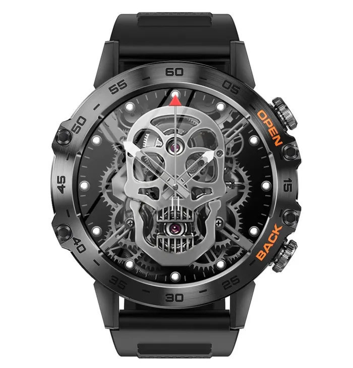 Розумний смарт годинник Smart Delta K52 Black Rubber - зображення 5