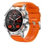 Розумний смарт годинник Smart Delta K52 Silver Orange, 2 ремінці