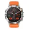 Розумний смарт годинник Smart Delta K52 Silver Orange, 2 ремінці