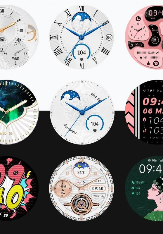 Розумний смарт годинник Smart Diamond White - зображення 9