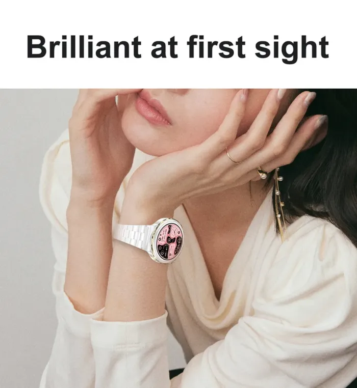 Розумний смарт годинник Smart Diamond White - зображення 10