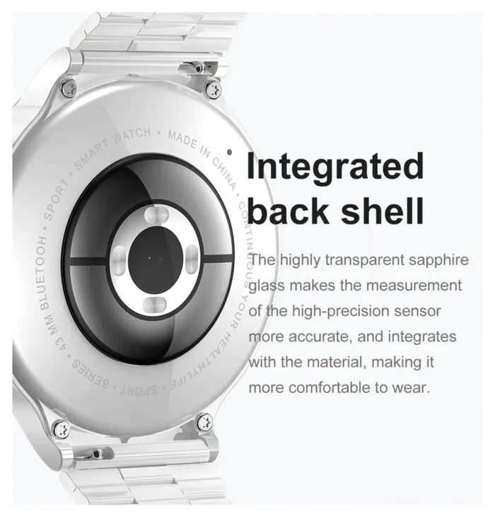 Розумний смарт годинник Smart Diamond White - зображення 11