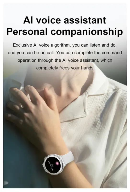 Розумний смарт годинник Smart Diamond White - зображення 12